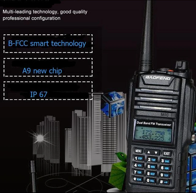 Baofeng UV A58 портативная рация УКВ 136 174 мГц 400 520 10 км кв трансивер для охоты|Рации| |