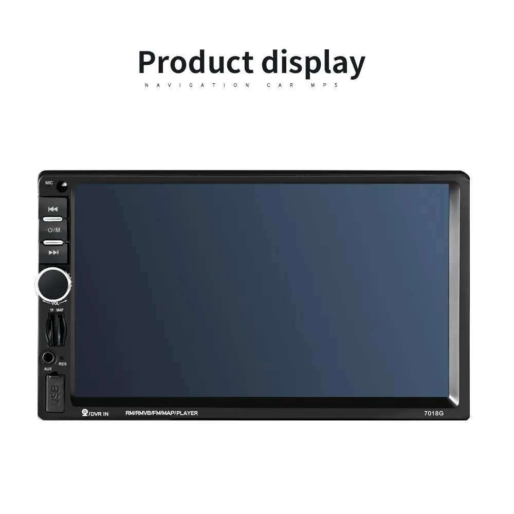 2 Din 7 дюймов HD автомобиль радио gps навигации игрока Камера Авторадио Bluetooth AUX MP3 MP5 FM