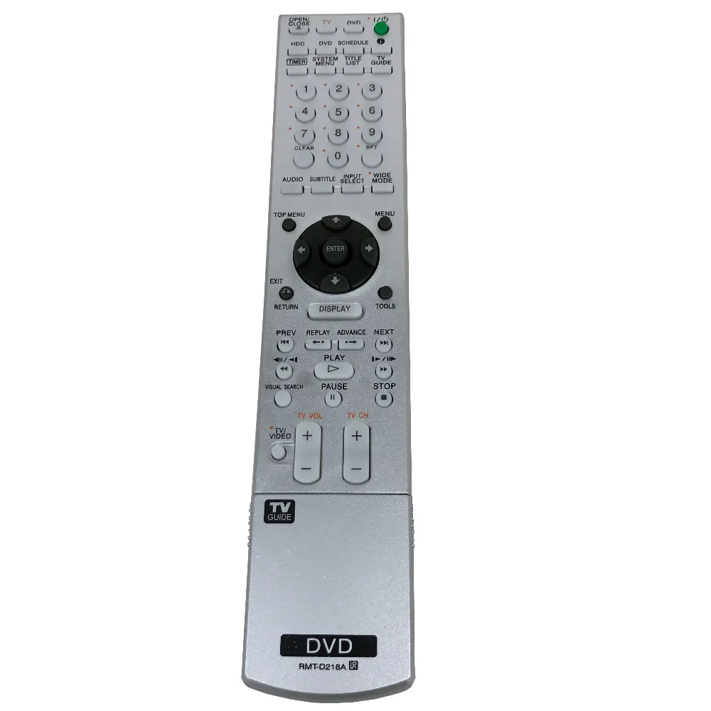 Новая замена RMT D218A для SONY DVD Регистраторы плеер Дистанционное Управление RDRHX715