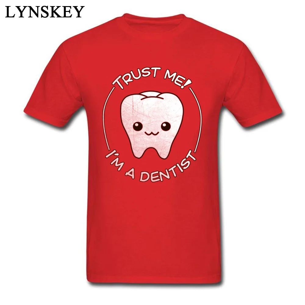 Забавный дизайн футболки Trust A Dentist размера плюс хлопок Teeshirt черные с короткими