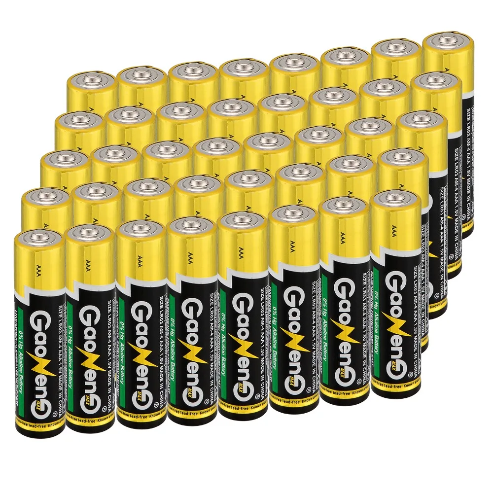 Новое поступление General60pcs Gaoneng AAA щелочные батареи 1 5 v навальные Батареи Игрушка