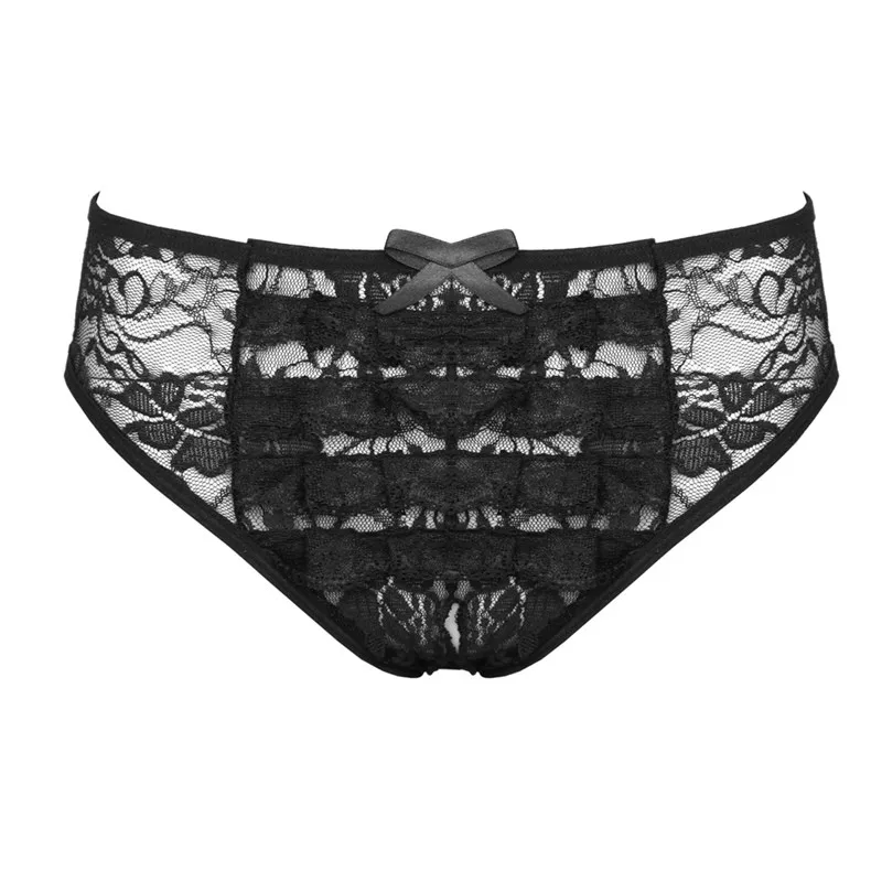Culotte, прозрачное сексуальное нижнее белье, женские кружевные трусики размера плюс, 6XL, трусы, сексуальные трусики с открытой спиной, женское нижнее белье, P5008