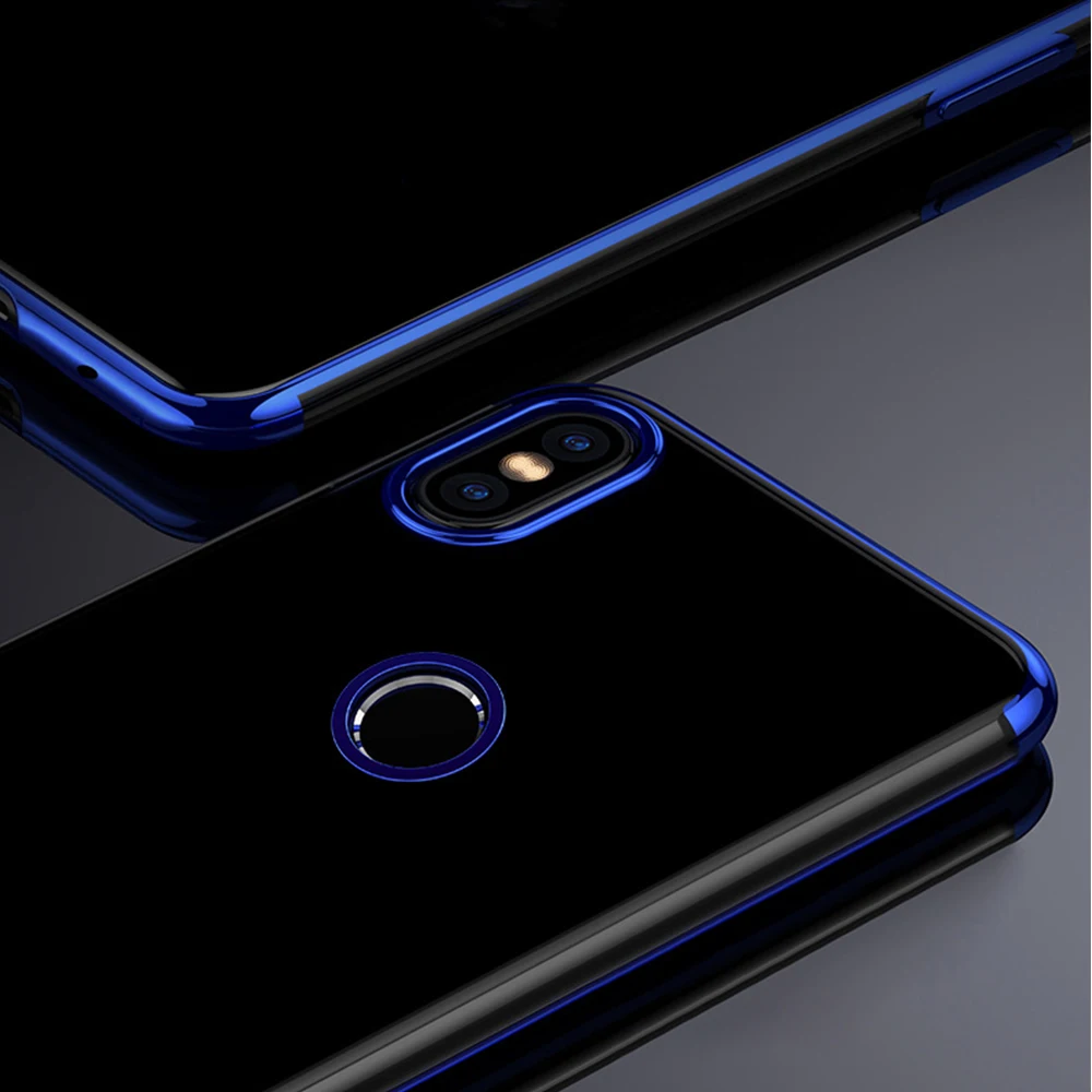Cover For Xiaomi MI Mix 2S Case Soft Laser Plating Transparent Xiomi Mi Redmi 5 Plus A1 Mix2 MiA1 6 |