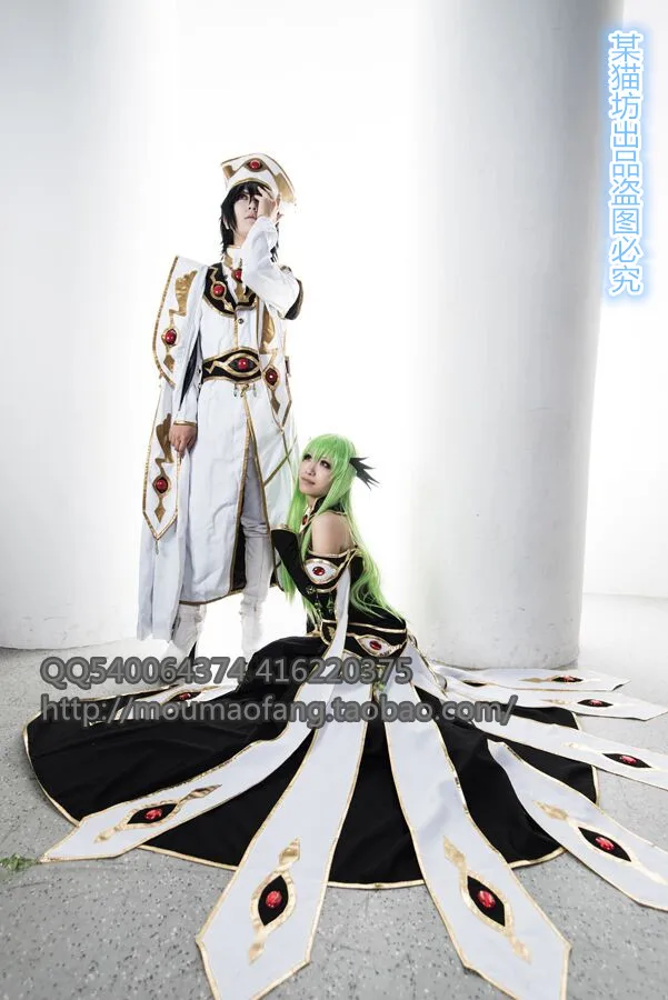 Код Geass TOMO Prepa C.C. Маскарадный костюм королевы СС Lelouch of the Rebel 11|code geass|lelouch costumecode geass