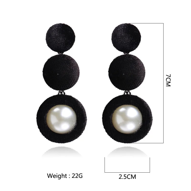 Liffly Модные женские итальянские серьги ювелирные изделия темпераментные длинные