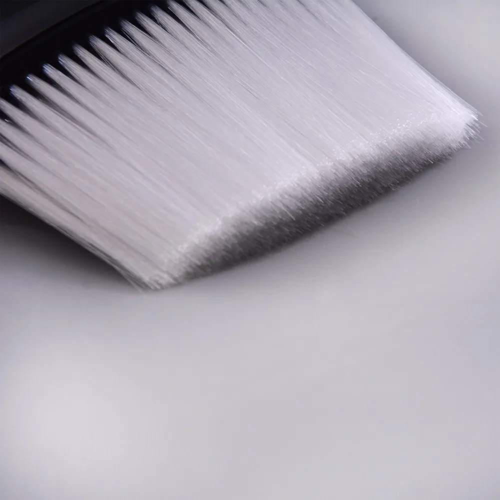 Pro Черная Широкая щетка для чистки волос Парикмахерская шея очистки от пыли