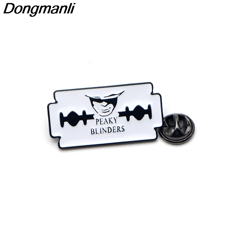 P3842 Dongmanli Peaky BLINDER tv металлические эмалированные броши и коллекция булавок Нагрудный значок для рюкзака воротник ювелирные изделия