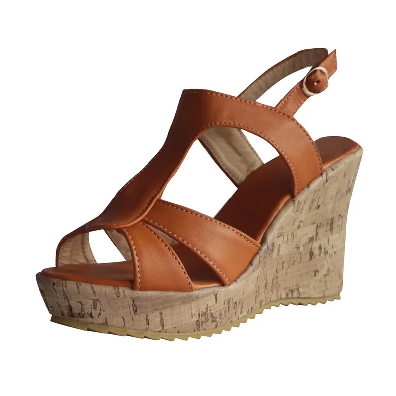 Летние туфли на высоком тонком каблуке женские сандали-гладиаторы танкетке с