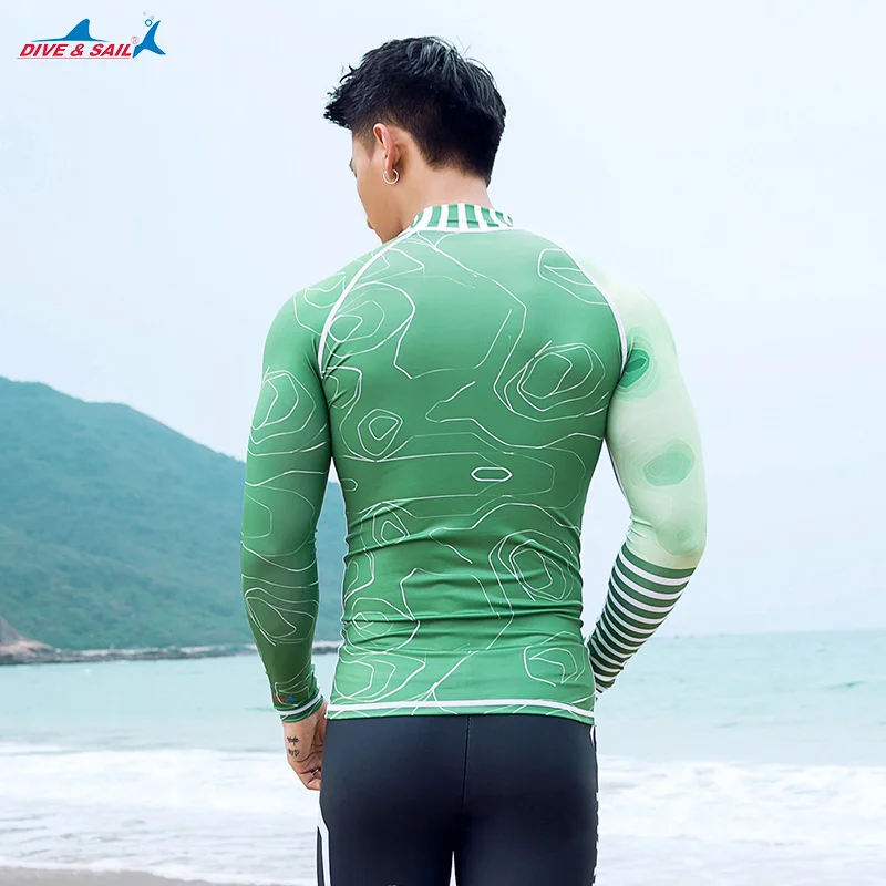 Для Мужчин's Гидрокостюмы мокрого типа с защитой от УФ лучей мужчин s Базовая