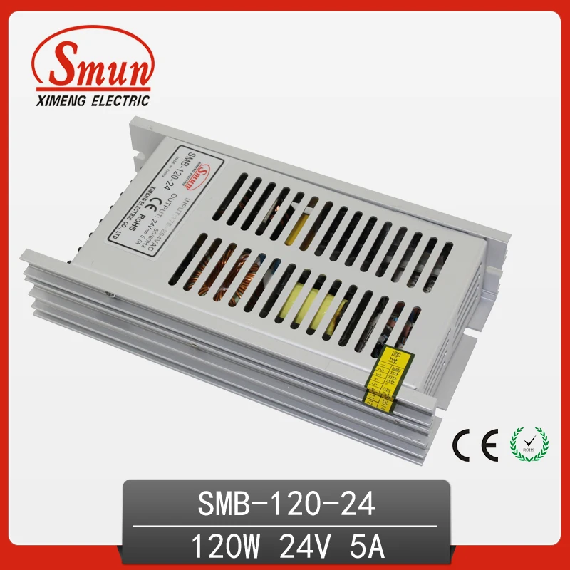 120W 24V 5A Ultra-thin Single Switching Power Supply IP22 SMPS with CE ROHS | Обустройство дома