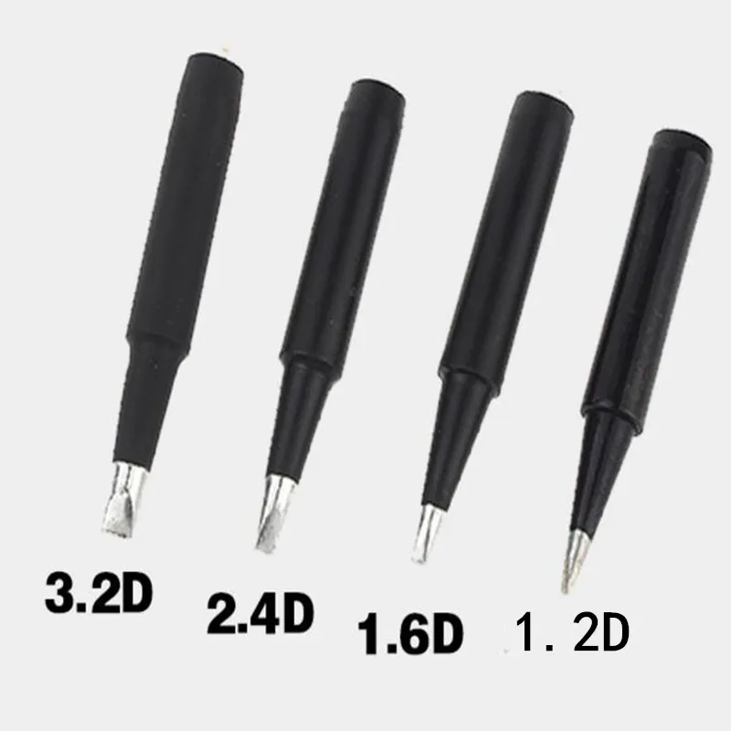 

5PCS Thermostat 936 Soldering Station 900 Electric Iron Head 900M-T-0.8D,1.6D,2.4D,3.2D Flat Tsui,Lead-free Soldering Iron Head