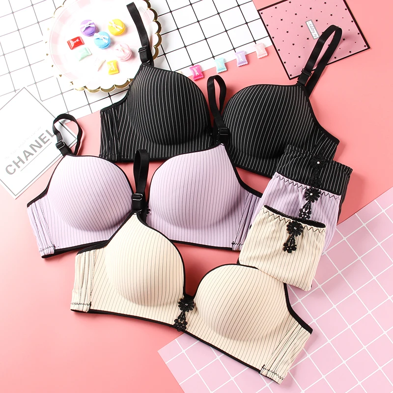 Комплект нижнего белья для девочек подростков тренировочный бюстгальтер