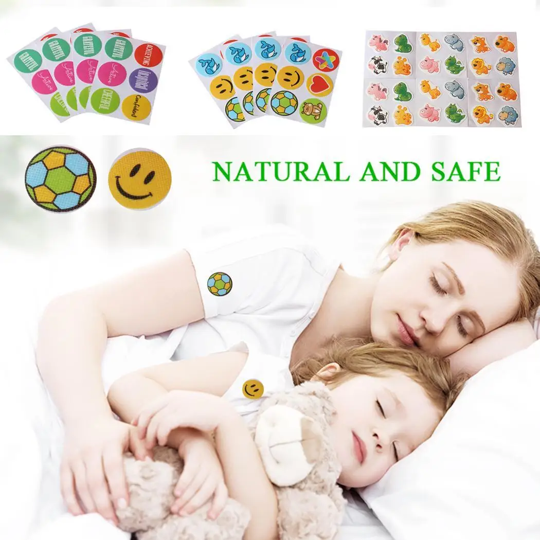 Антимоскитные нашивки наклейки от комаров детские повседневные 4 см/1 6 дюймов