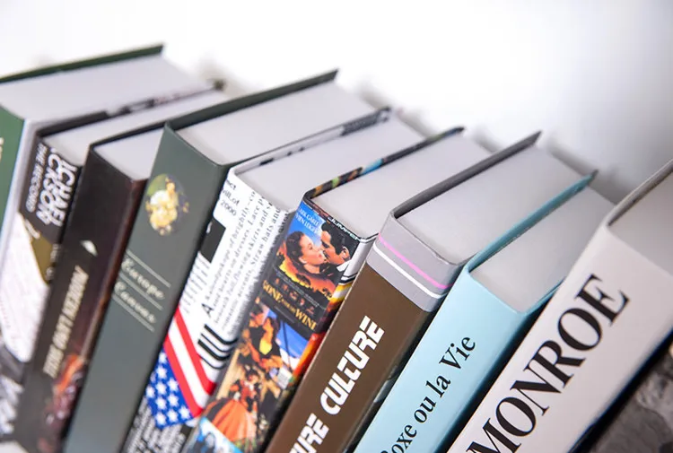 Лаконичные современные декоративные книги в американском стиле Имитационные