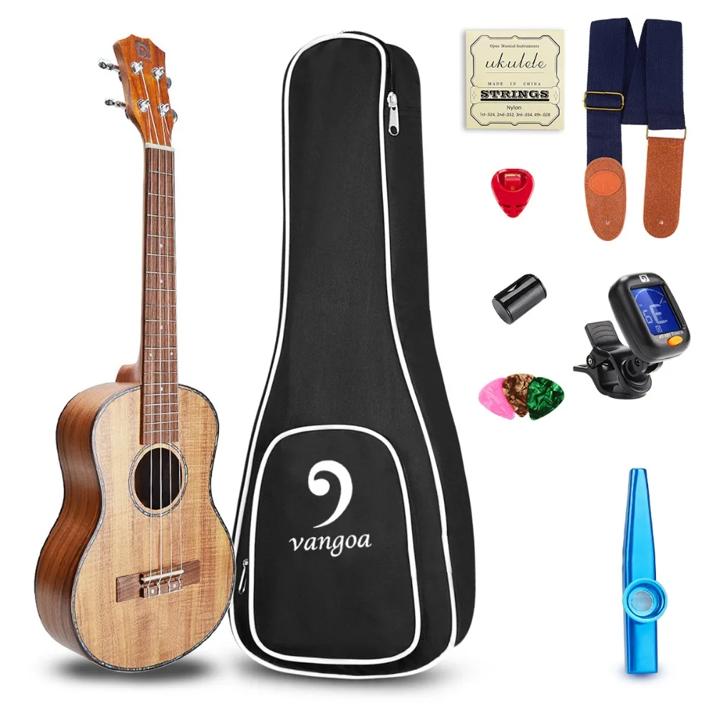 Ukulele KOA 23 дюймовая акустическая Гавайская гитара набор для начинающих|Укулеле| |