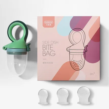 

Beiens Baby Pacifier Silicone Infant Nipple Soother Toddler Feeder for Fruits Food Kids Feeding Pacifier Safe Baby Supplies
