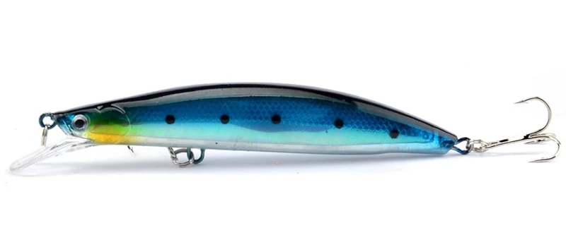 5 шт. прикормы Минноу Crankbaits ABS Пластик Жесткий Bait Искусственный Карп рыболовные снасти, воблеры 115 мм 12,9 г
