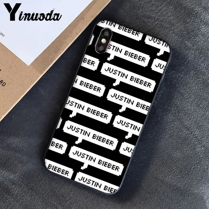 Yinuoda Джастин Бибер чехол для iphone SE 2020 8 7 6 6S 6Plus X XS MAX 5 5S XR Capa|Бамперы| |