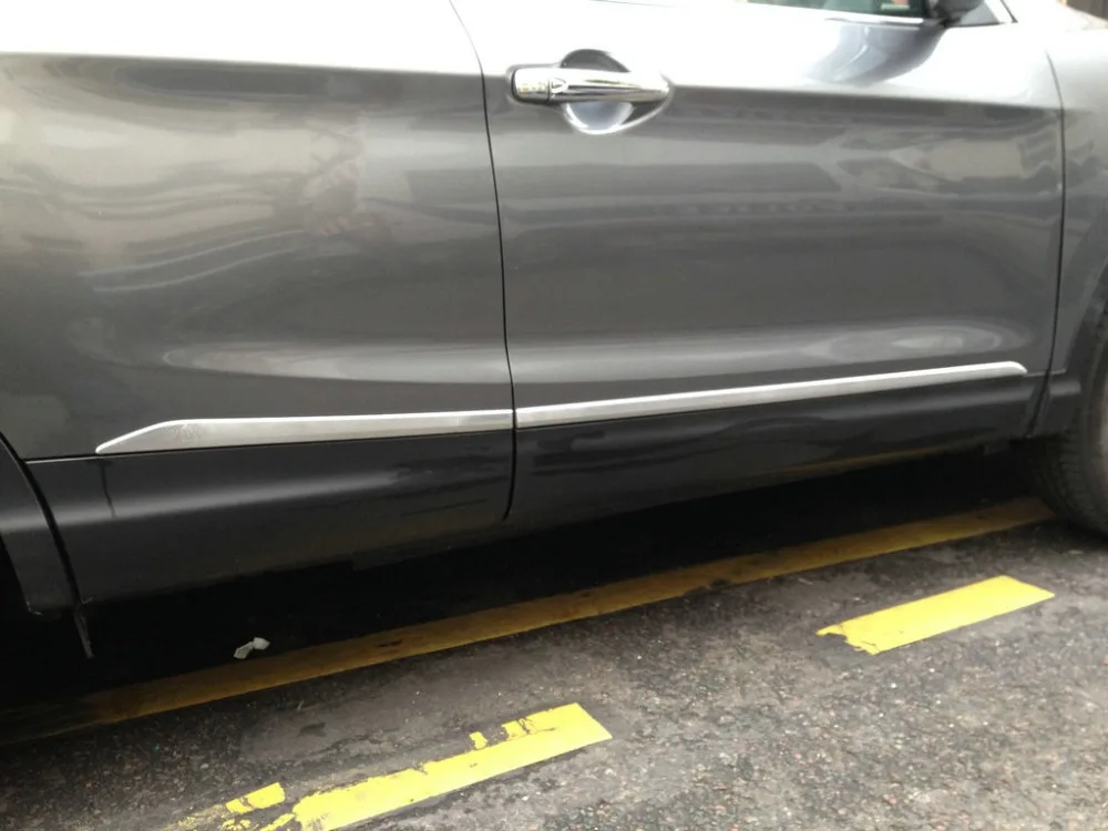 

Автомобильная боковая Накладка для Qashqai 2015 4 шт./лот ABS