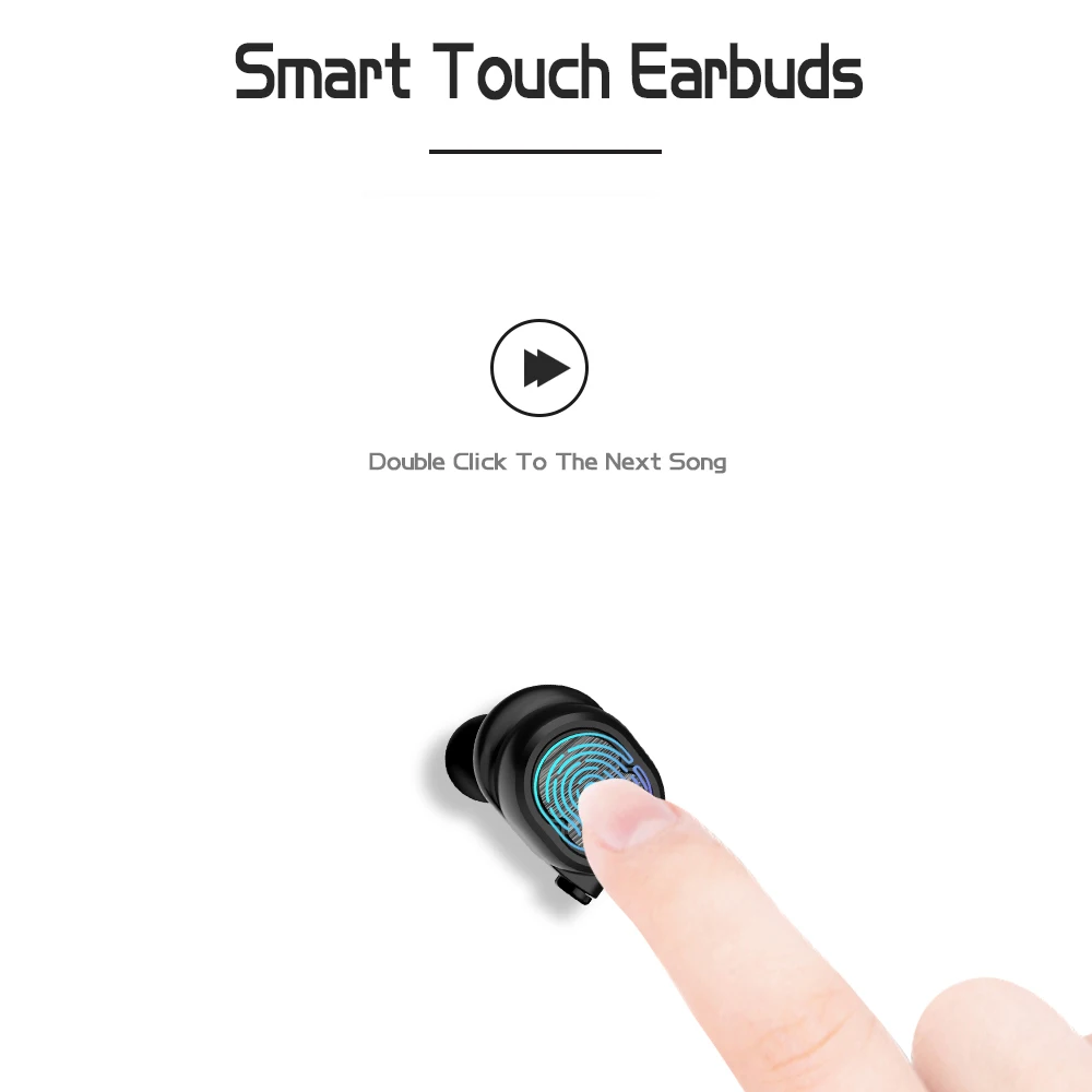 TWS bluetooth 5 0 беспроводные наушники X6 вкладыши беспроводная гарнитура
