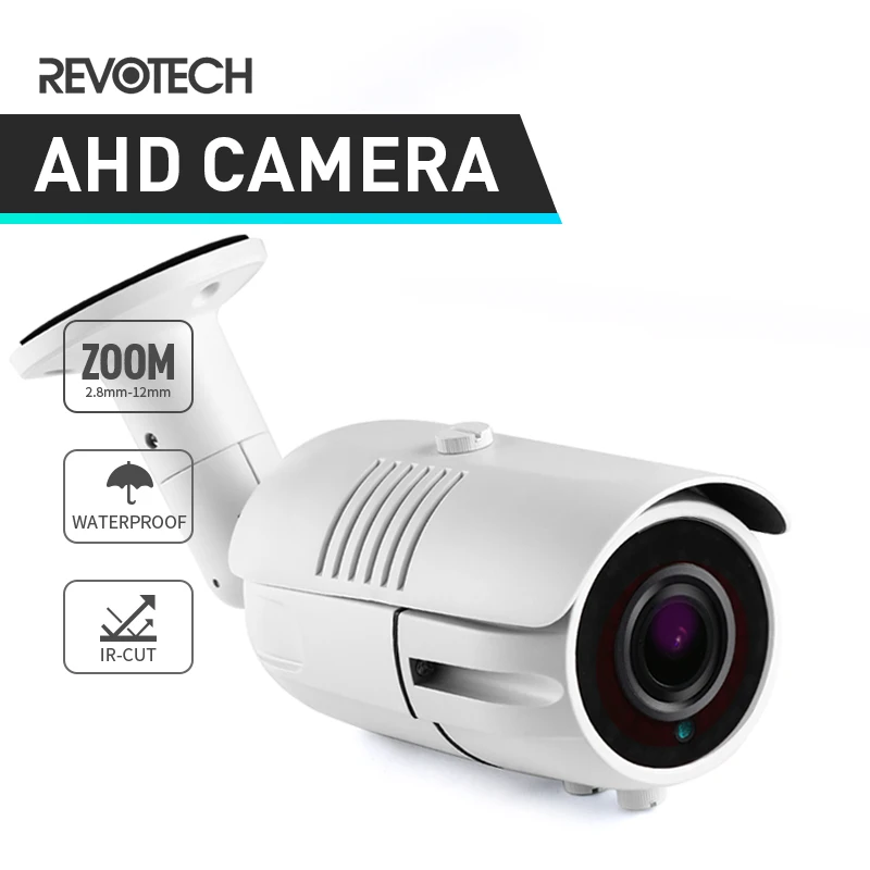 720 P/1080 P CCTV AHD камера 42 LED 2 8 12 мм зум Водонепроницаемая пуля наружная 1.0MP/2.0MP ночного