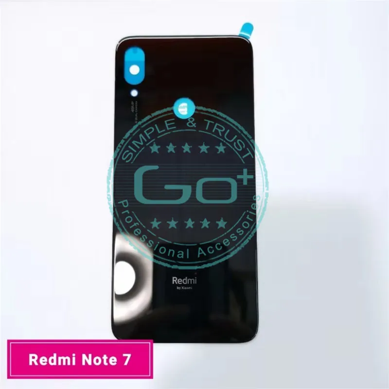 Original For Xiaomi Redmi Note 7 Back Battery Cover Metal Housing Door Replacement Repair Parts | Мобильные телефоны и