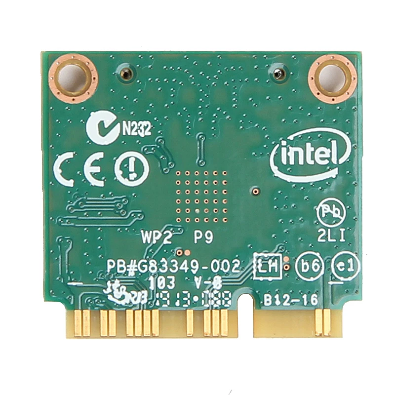 Wifi адаптер беспроводной для Intel 7260HMW мини PCI-E Wifi карта 300 Мбит/с двухдиапазонный 802.11agn 2,4 г/5 ГГц Bluetooth 4,0 для ноутбука