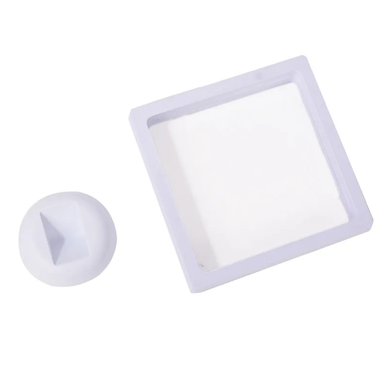 White Transperant Jewelry Bracelet Earring Necklace Ring Storage Box Case Holder Craft Organizer Container | Украшения и