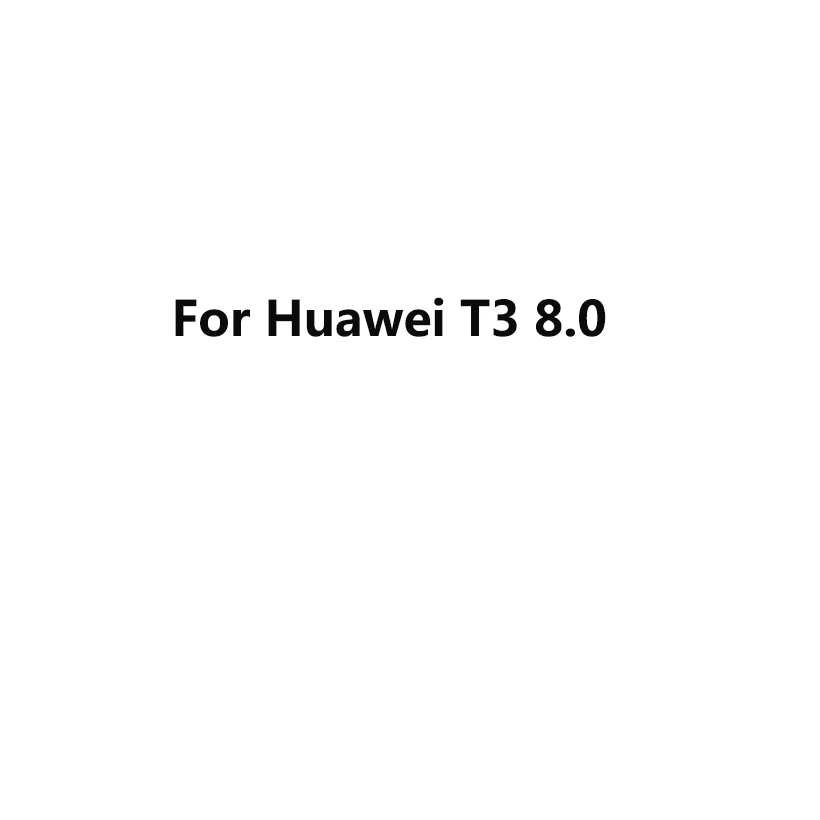 T3 8.0inch Прозрачный однотонный Мягкий силиконовый чехол для huawei MediaPad C5 T5 10,1 чехол Крышка T1 10 A21W S8-701U 7,0 T3 7,0 8,0 9,6 M2 10,0 планшет сумка из ТПУ - Цвет: T3 8.0inch