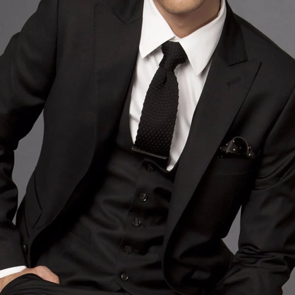 Костюмы на заказ костюмы черные свадебные для мужчин костюм жениха Свадебные