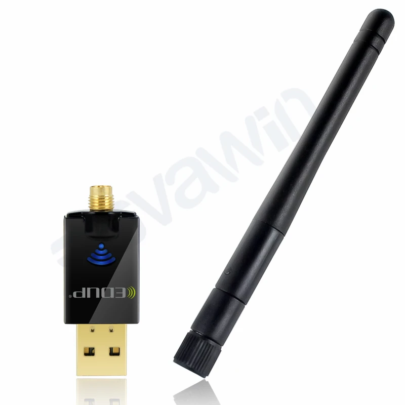 Сетевая карта двухдиапазонный адаптер Wi Fi 802.11ac беспроводная антенна для ПК USB