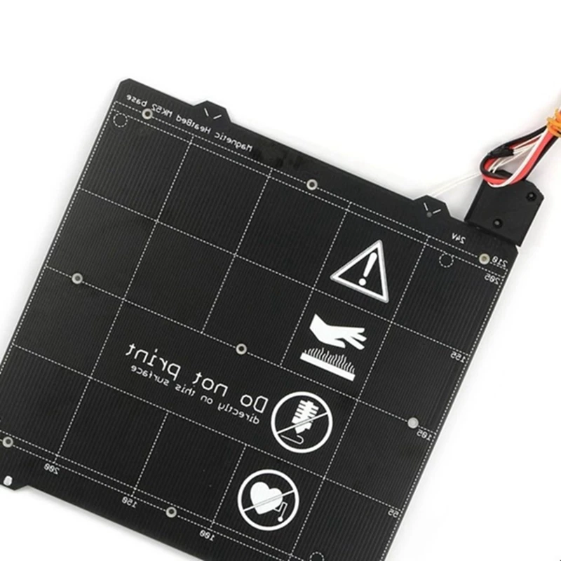 Для Prusa I3 Mk3 3D принтер Магнитная нагревательная кровать Mk52 24V проводка термистор с