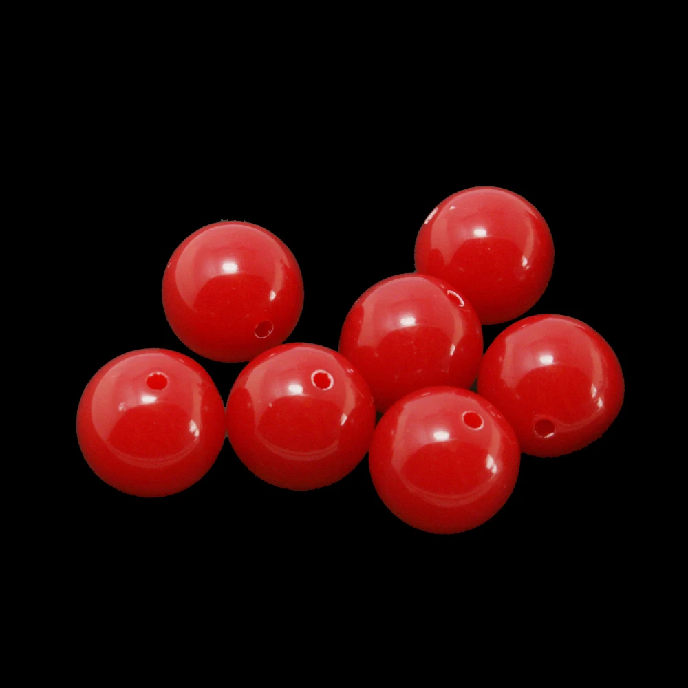 NiceBeads 16 мм акриловые бусины 20 шт./лот модные красивые свободные неоновые DIY