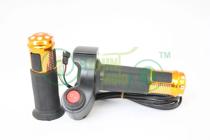 1 пара светодиодный дисплей рукоятка поворот скорости дроссельной заслонки ebike