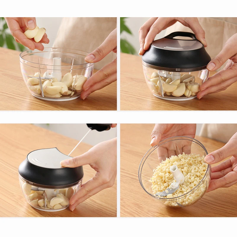 

Kitchen Accessories Vegetable Cutter Chopper Manual Multi-function Food Fruit Hand Pull Garlic Grinder Mincer Shredder Cutting T