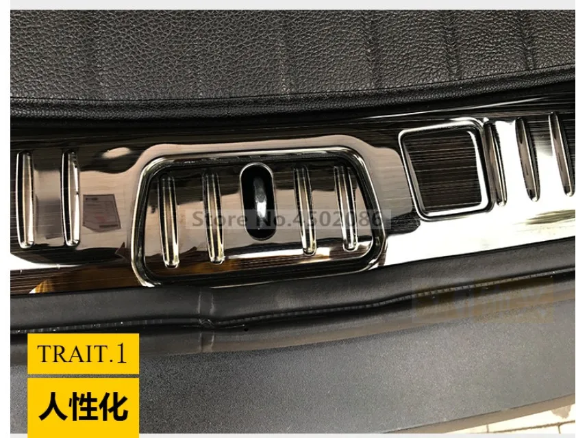 Автомобильный Стайлинг для 2008- Chevrolet CAPTIVA из нержавеющей стали Задний бампер протектор Подоконник защита багажника Накладка автомобильные аксессуары