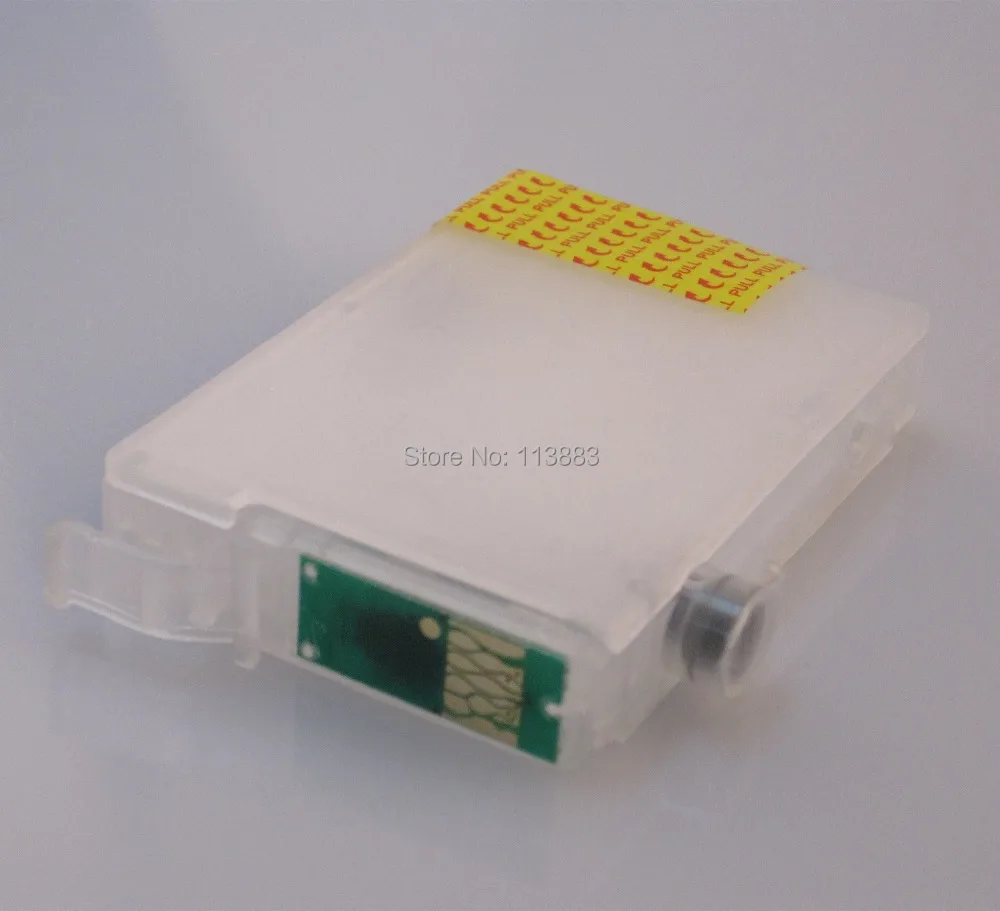 T1711 многоразовый чернильный картридж с чипом автоматического сброса для