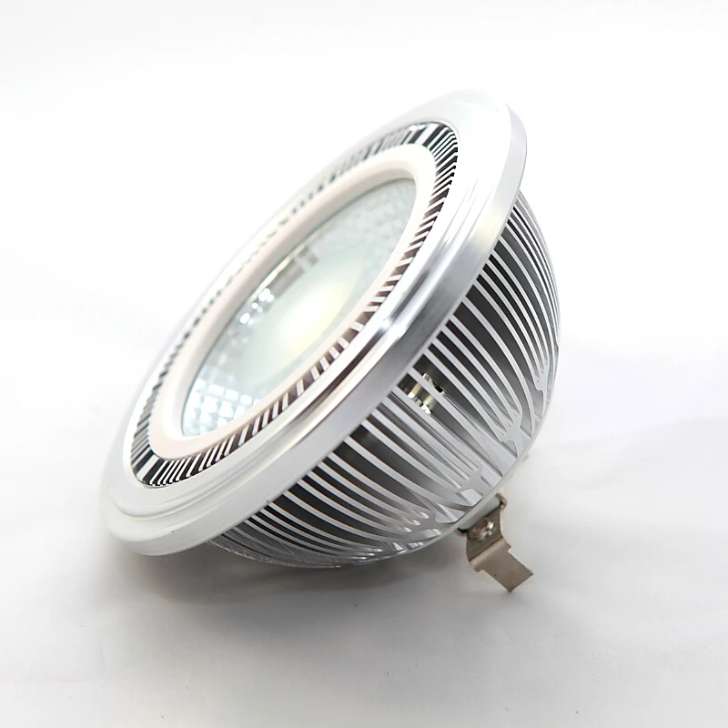 Светодиодсветодиодный Лампа 15 Вт COB AR111 Bridgelux LED ES111 QR111 GU10 G53 12 В постоянного тока