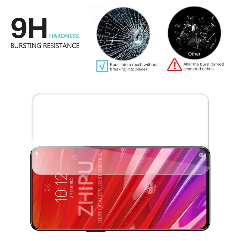 Для lenovo Z5 Pro закаленное стекло 9 H Высокое качество Противоударная защитная пленка