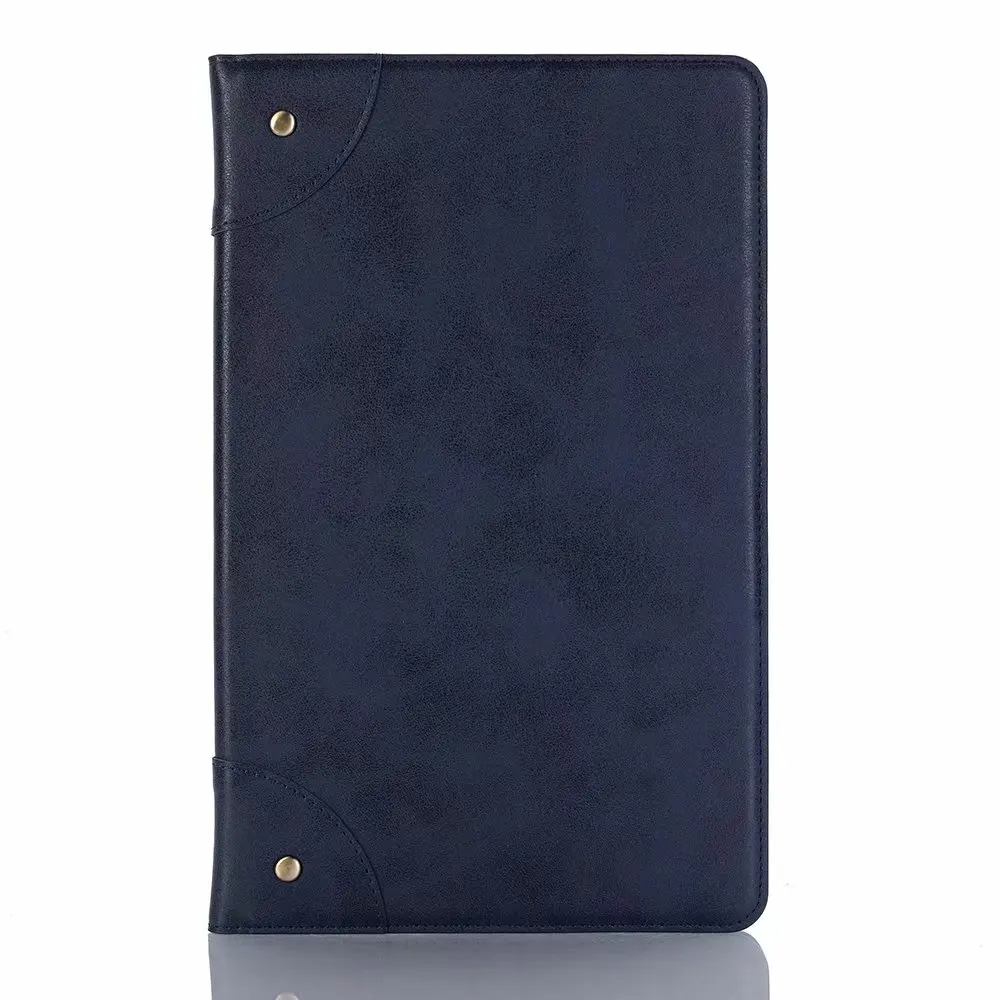 Кожаный чехол книжка в стиле ретро для Samsung Galaxy Tab A/A2 10 5 SM T590 T595 2018|Чехлы планшетов