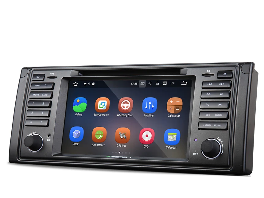 7 &quot4 ядра Android OS 1 автомобильный DVD для BMW 5 серия E39 1995 2003 с 2 Гб Оперативная память 16