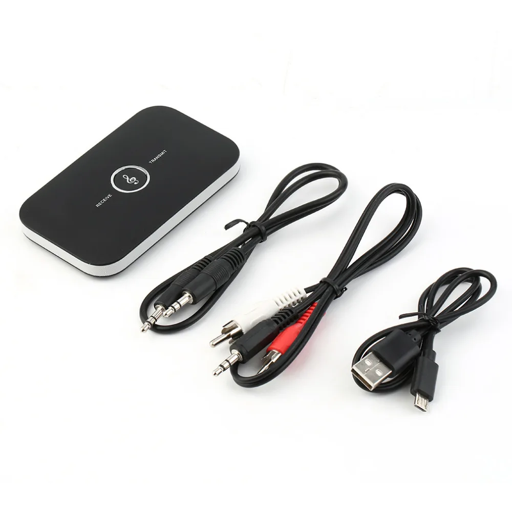 1 комплект Беспроводной Bluetooth 4,0 2-в-1 аудио Музыка A2DP приемник передатчик адаптер для мобильных телефонов ноутбук