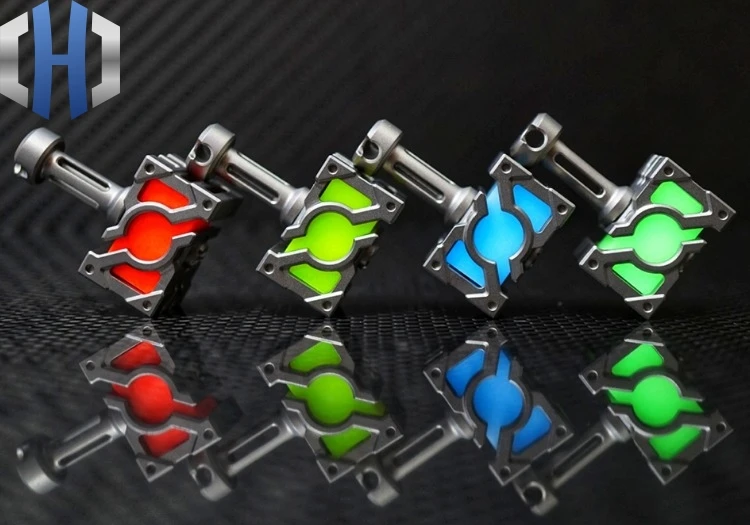 EDC Titanium Energy Hammer TurboGlow Luminous Material Knife Pendant Tritium Tube Beads | Украшения и аксессуары