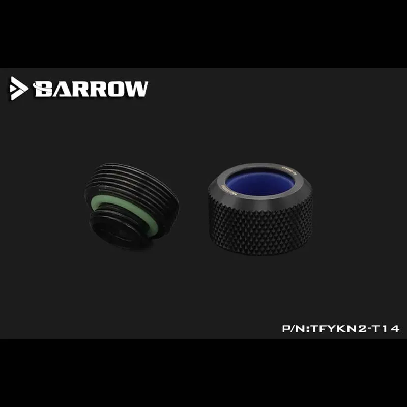 Barrow TFYKN2 T14 Компрессионный фитинг для жесткой трубки od14 мм Водяной охладитель G1/4
