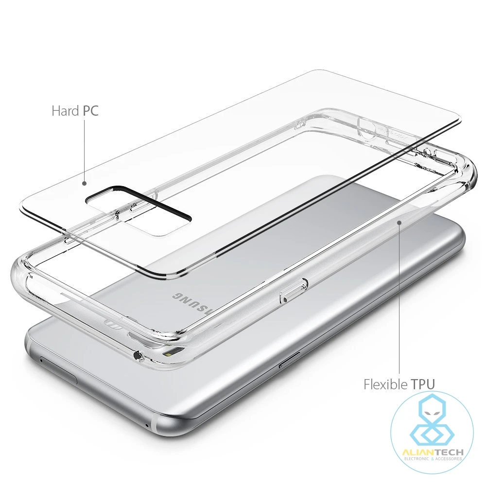 Ringke Fusion чехол для Galaxy S8/S8 плюс ясно сзади Панель Mil-Класс падение доказательство