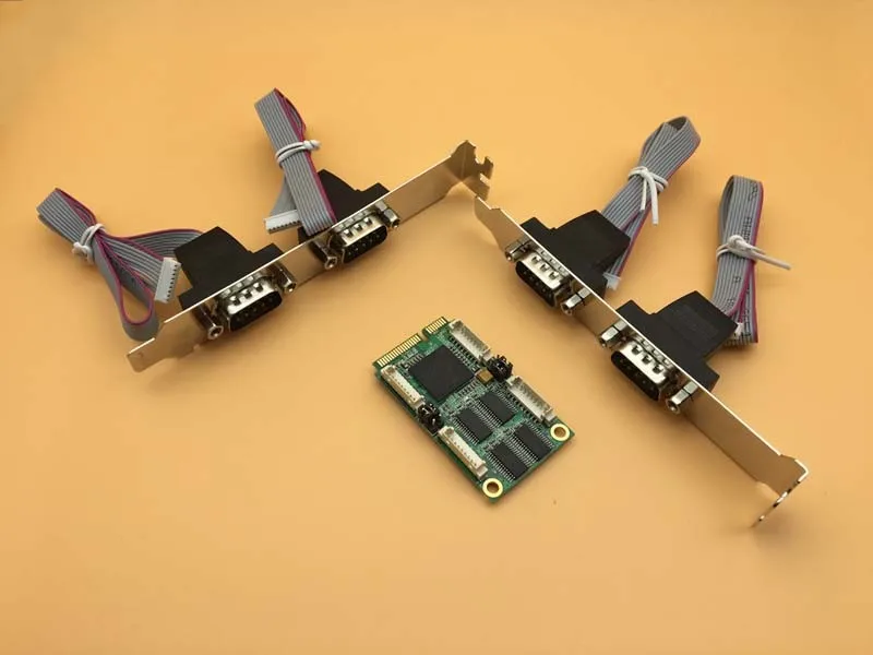 MINI PCI E для последовательной карты XR17V354 чип промышленный COM порт мульти серийные