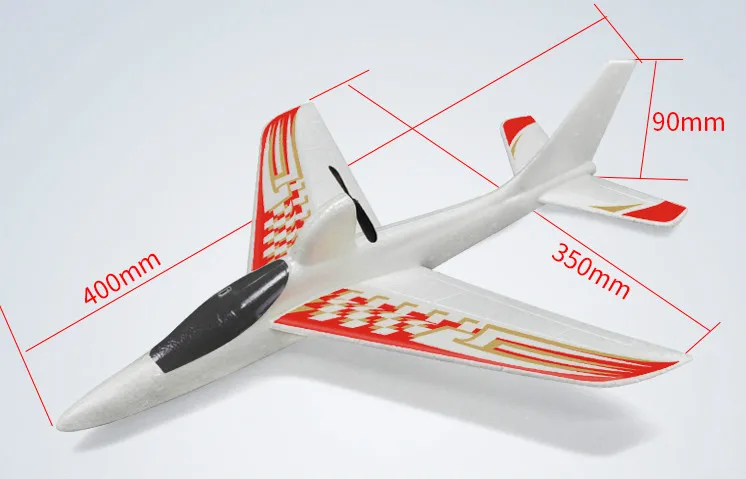 Ручной бросок самолета EPP Материал RC модель Glider дроны уличные игрушки с lipo