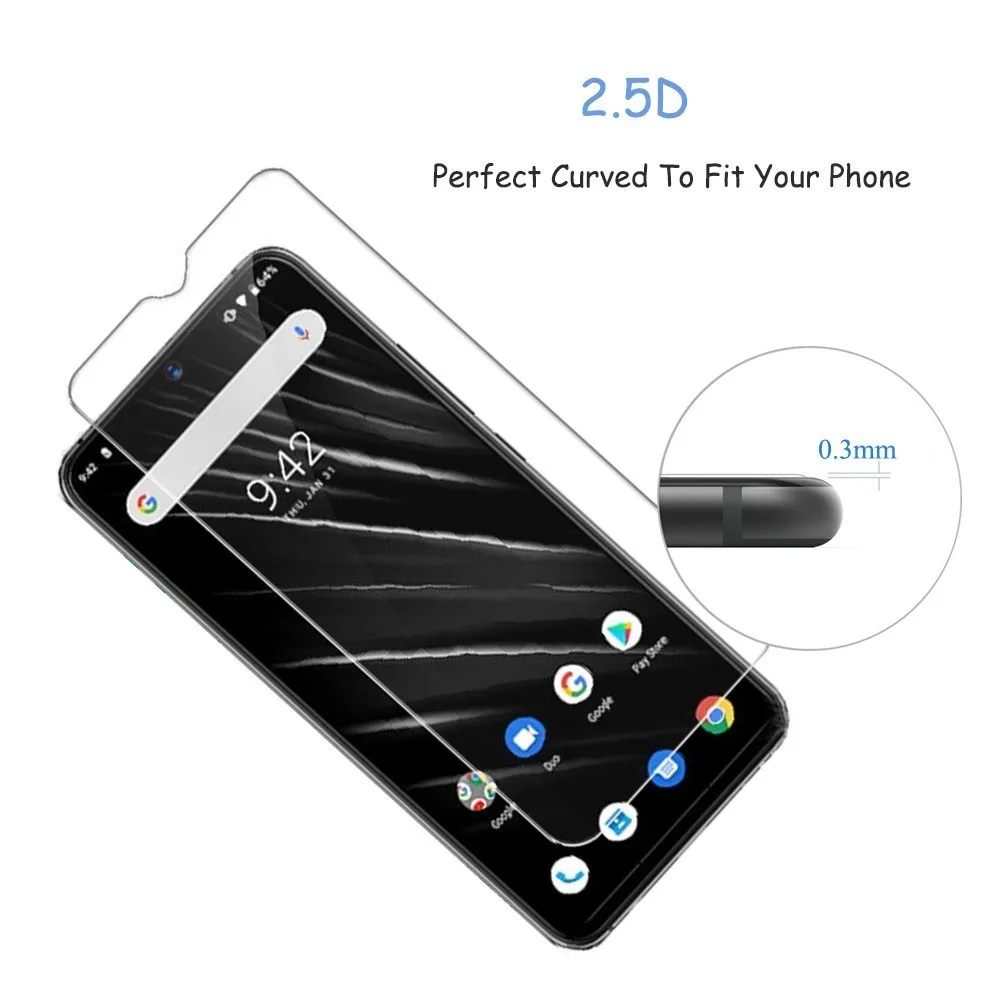 2 упаковки для Umidigi S3 Pro S2 Lite F1 f1 Play One Max Clear 0 3 мм 2.5D 9H закаленное стекло защиты