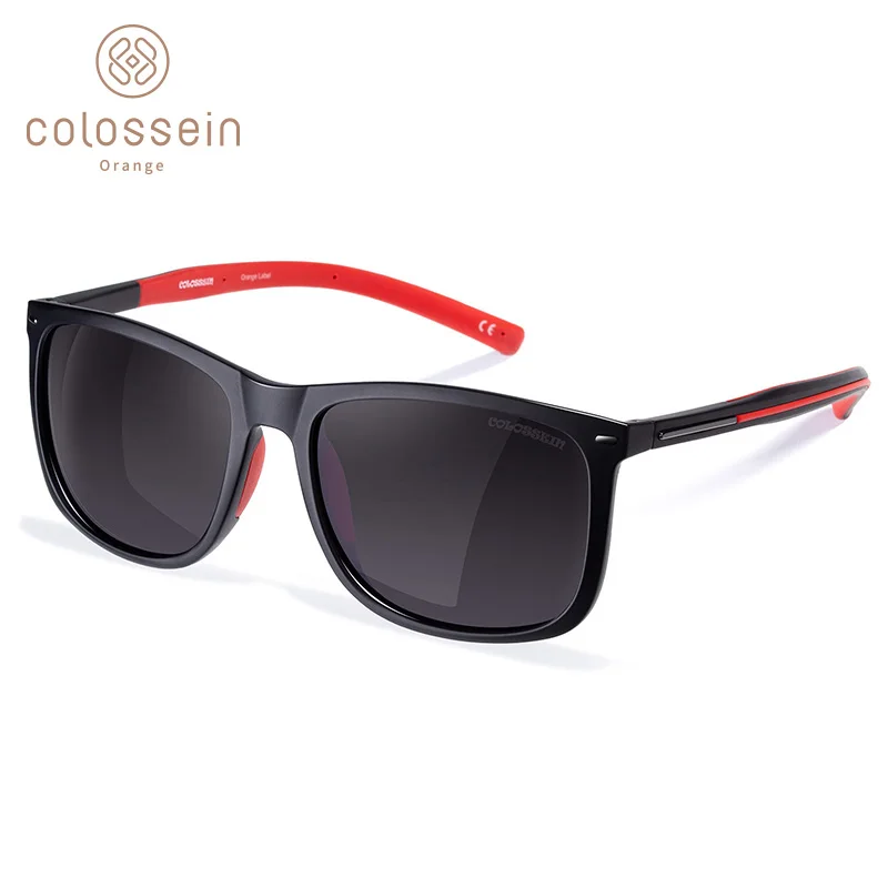 

COLOSSEIN Sunglasses For Men Polarized Brand design Sun Glasses Women TR90 Unbreakable Light Weight UV400 lentes de sol hombre