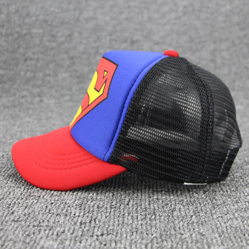 Новый Супермен ребенка Бейсболки для женщин Snapback Шапки мальчик девочка хип хоп